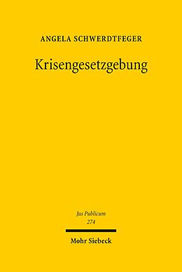E-Book (pdf) Krisengesetzgebung von Angela Schwerdtfeger