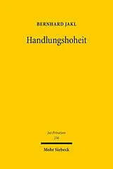 E-Book (pdf) Handlungshoheit von Bernhard Jakl