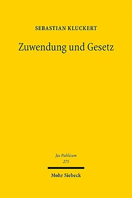 Leinen-Einband Zuwendung und Gesetz von Sebastian Kluckert