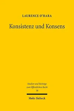 E-Book (pdf) Konsistenz und Konsens von Laurence O'Hara