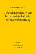 E-Book (pdf) Gefährdungsschaden und betriebswirtschaftliche Vermögensbewertung von Christian Becker