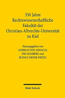 Leinen-Einband 350 Jahre Rechtswissenschaftliche Fakultät der Christian-Albrechts-Universität zu Kiel von 
