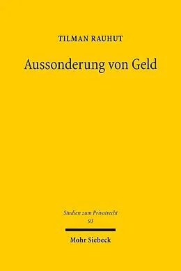 E-Book (pdf) Aussonderung von Geld von Tilman Rauhut