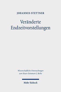 E-Book (pdf) Veränderte Endzeitvorstellungen von Johannes Stettner