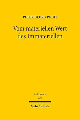 E-Book (pdf) Vom materiellen Wert des Immateriellen von Peter Georg Picht