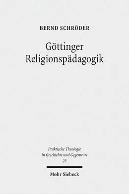 E-Book (pdf) Göttinger Religionspädagogik von Bernd Schröder