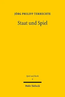 E-Book (pdf) Staat und Spiel von Jörg Philipp Terhechte