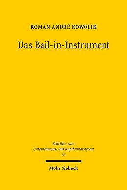 E-Book (pdf) Das Bail-in-Instrument von Roman André Kowolik