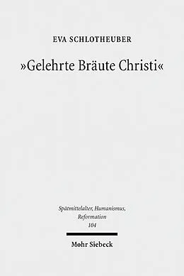 E-Book (pdf) "Gelehrte Bräute Christi" von Eva Schlotheuber
