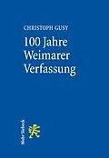E-Book (pdf) 100 Jahre Weimarer Verfassung von Christoph Gusy