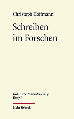 E-Book (pdf) Schreiben im Forschen von Christoph Hoffmann