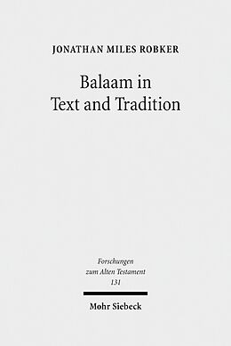 E-Book (pdf) Balaam in Text and Tradition von Jonathan Miles Robker