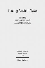 eBook (pdf) Placing Ancient Texts de 