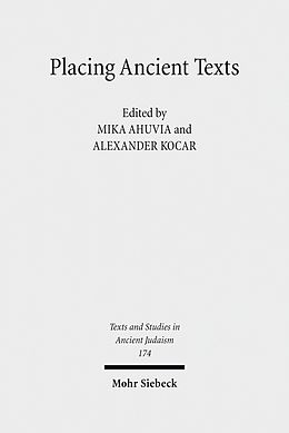 eBook (pdf) Placing Ancient Texts de 