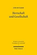 E-Book (pdf) Herrschaft und Gesellschaft von Udo Di Fabio