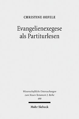 E-Book (pdf) Evangelienexegese als Partiturlesen von Christine Oefele