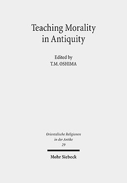 Livre Relié Teaching Morality in Antiquity de 