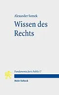 E-Book (pdf) Wissen des Rechts von Alexander Somek