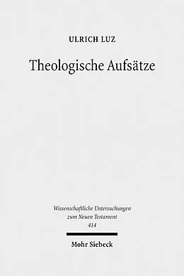 E-Book (pdf) Theologische Aufsätze von Ulrich Luz