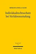 E-Book (pdf) Individualrechtsschutz bei Verfahrensstufung von Miriam Aniela Salm