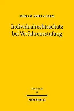 E-Book (pdf) Individualrechtsschutz bei Verfahrensstufung von Miriam Aniela Salm