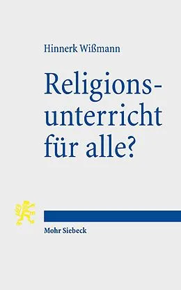 E-Book (pdf) Religionsunterricht für alle? von Hinnerk Wißmann