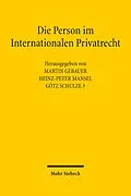 E-Book (pdf) Die Person im Internationalen Privatrecht von 