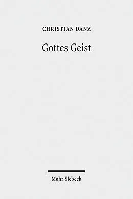 E-Book (pdf) Gottes Geist von Christian Danz