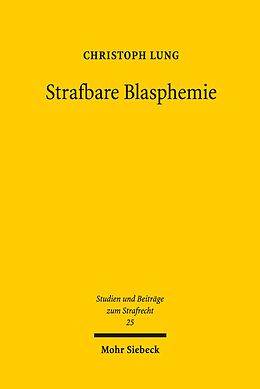 E-Book (pdf) Strafbare Blasphemie von Christoph Lung