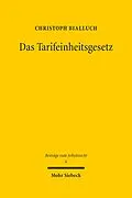 E-Book (pdf) Das Tarifeinheitsgesetz von Christoph Bialluch