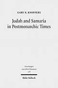 E-Book (pdf) Judah and Samaria in Postmonarchic Times von Gary N. Knoppers