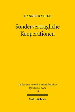 E-Book (pdf) Sondervertragliche Kooperationen von Hannes Rathke