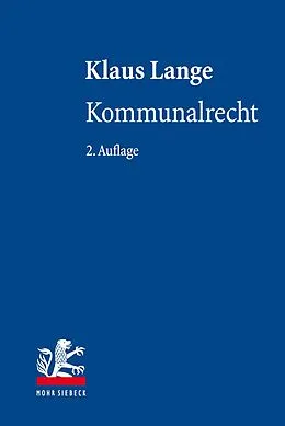 E-Book (pdf) Kommunalrecht von Klaus Lange
