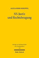 E-Book (pdf) NS-Justiz und Rechtsbeugung von Alexander Hoeppel
