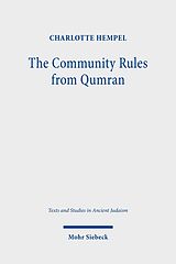 eBook (pdf) The Community Rules from Qumran de Charlotte Hempel