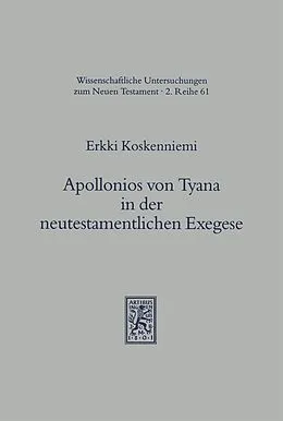 E-Book (pdf) Apollonios von Tyana in der neutestamentlichen Exegese von Erkki Koskenniemi