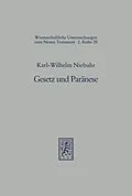 E-Book (pdf) Gesetz und Paränese von Karl-Wilhelm Niebuhr