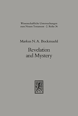 eBook (pdf) Revelation and Mystery in Ancient Judaism and Pauline Christianity de Markus Bockmuehl