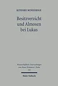 E-Book (pdf) Besitzverzicht und Almosen bei Lukas von Kiyoshi Mineshige