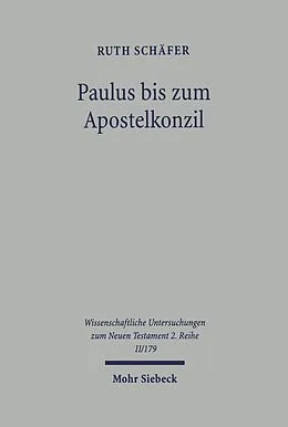 E-Book (pdf) Paulus bis zum Apostelkonzil von Ruth Schäfer