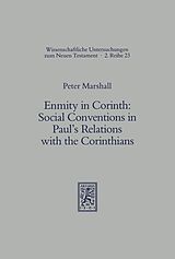 eBook (pdf) Enmity in Corinth: Social Conventions in Paul's Relations with the Corinthians de Peter Marshall