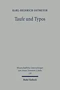 E-Book (pdf) Taufe und Typos von Karl-Heinrich Ostmeyer