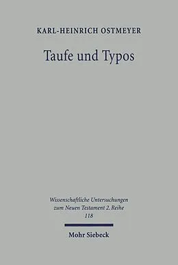 E-Book (pdf) Taufe und Typos von Karl-Heinrich Ostmeyer