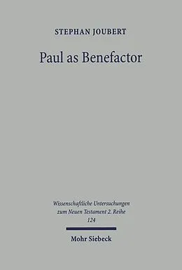 E-Book (pdf) Paul as Benefactor von Stephan Joubert