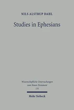 E-Book (pdf) Studies in Ephesians von Nils A. Dahl
