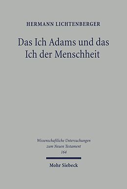 E-Book (pdf) Das Ich Adams und das Ich der Menschheit von Hermann Lichtenberger