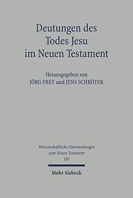 E-Book (pdf) Deutungen des Todes Jesu im Neuen Testament von 