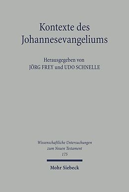 E-Book (pdf) Kontexte des Johannesevangeliums von 