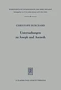 E-Book (pdf) Untersuchungen zu Joseph und Aseneth von Christoph Burchard