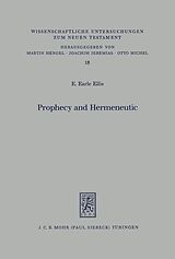 eBook (pdf) Prophecy and Hermeneutic in Early Christianity de E. Earle Ellis